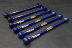 HARDRACE TOYOTA CORONA T190 EXSIOR 94-97 REAR ARMS HARDEND RUBBER 6PCS/SET ADJUSTING TOE AND CAMBER