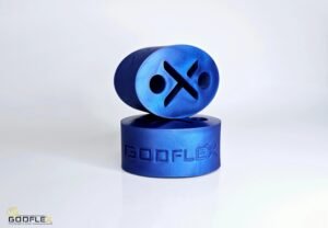 Godflex Uprated Rigid Exhaust Hanger Bushes Pair for VW POLO MK4 & MK5 9N/9N3 6R/6C 02-17