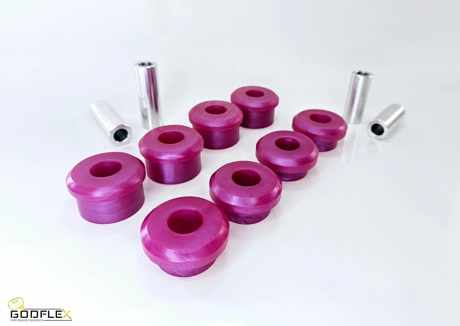 Godflex SEAT Altea / Alhambra / Toledo Rear Spring Mount Suspension Arm Bushes - Image 2