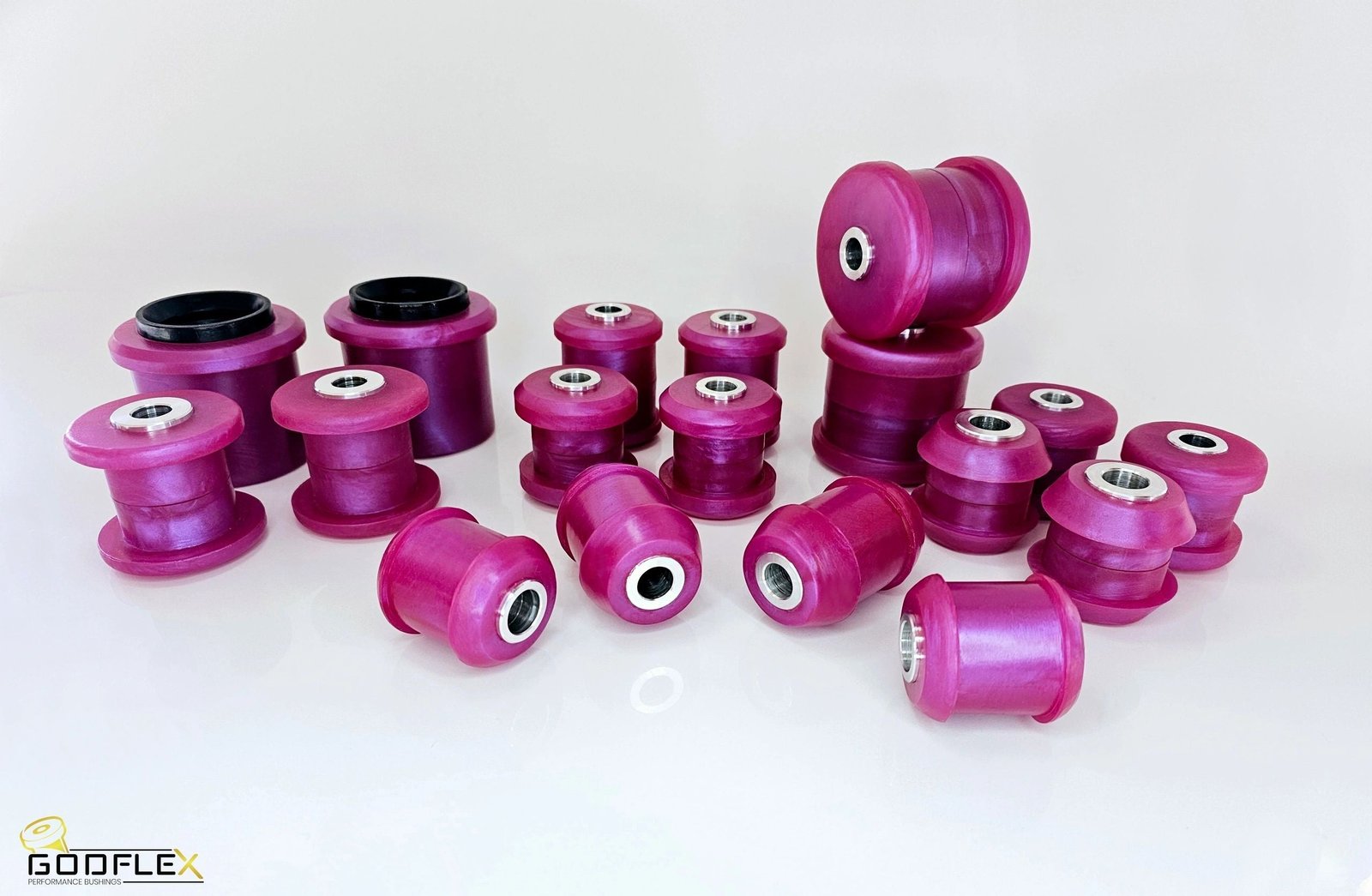 Godflex Front & Rear Suspension Arm Bushes for AUDI A3 S3 RS3 MK2 03-12