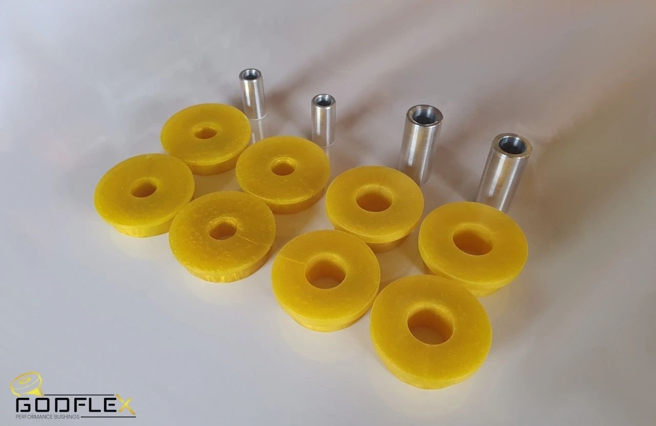 Godflex Full Rear Differential Bushes for MITSUBISHI LANCER EVOLUTION 4 5 6 IV V VI AYC MODELS 96-01 - Image 2
