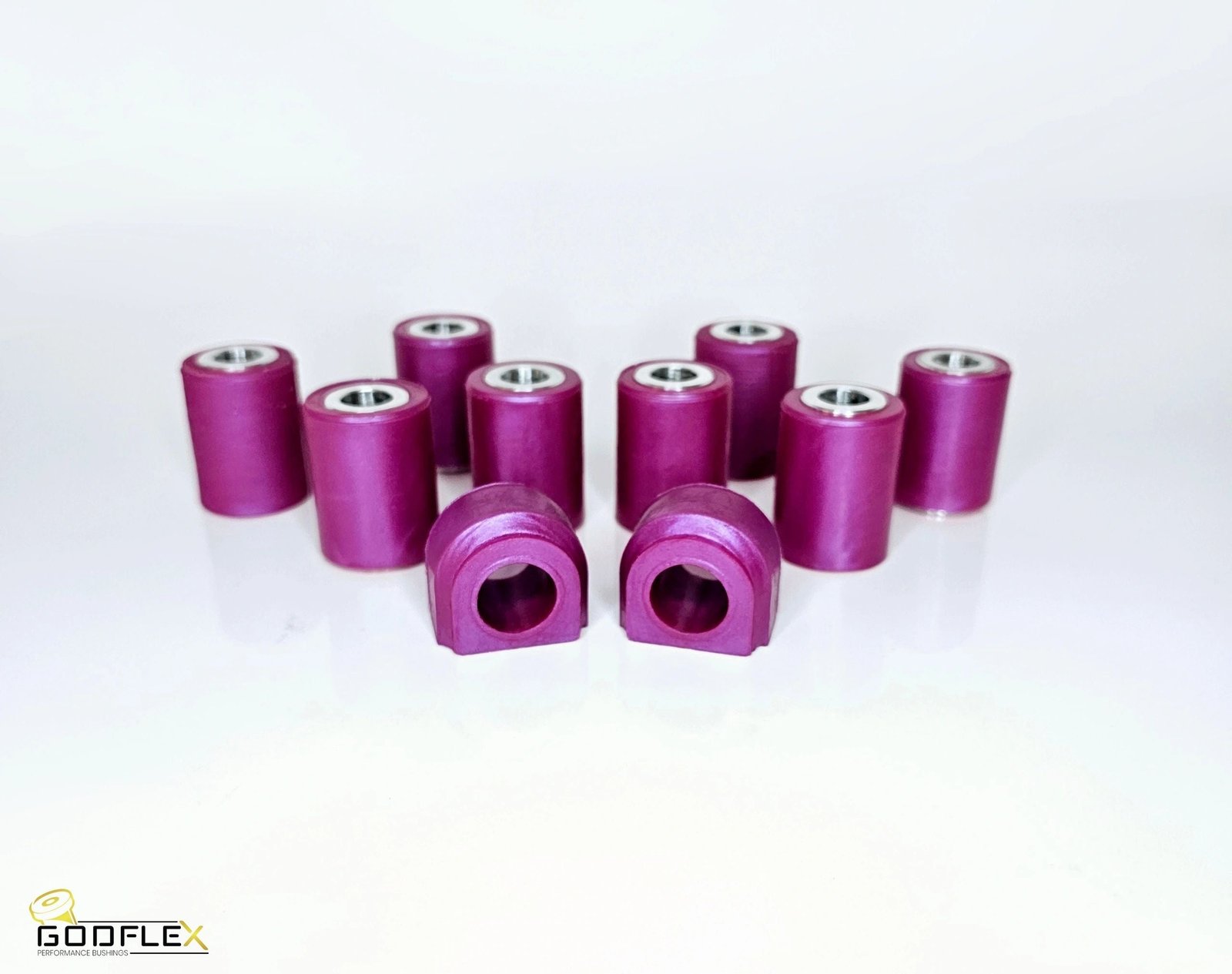 Godflex Rear Lateral Suspension Arm & Rear Anti Roll Bar Bushes for MINI COOPER S R53 01-06 - Image 2