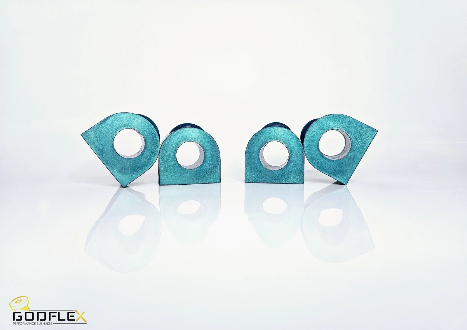 Godflex 22/21mm Front & Rear Anti-Roll Bar Bushes for FORD FOCUS ST MK2 05-10 - Image 2