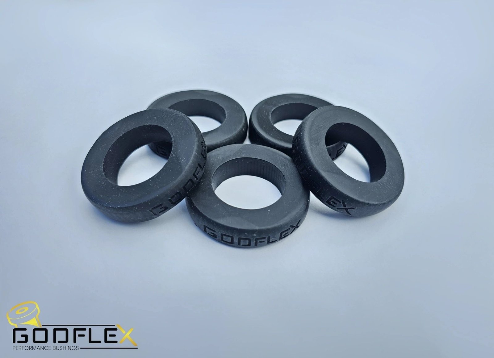 Godflex Exhaust Ring Polyurethane Rubber Hanger for Classic Audi 50,80,90,100,200, A6, Cabriolet, Golf, Passat, Mercedes