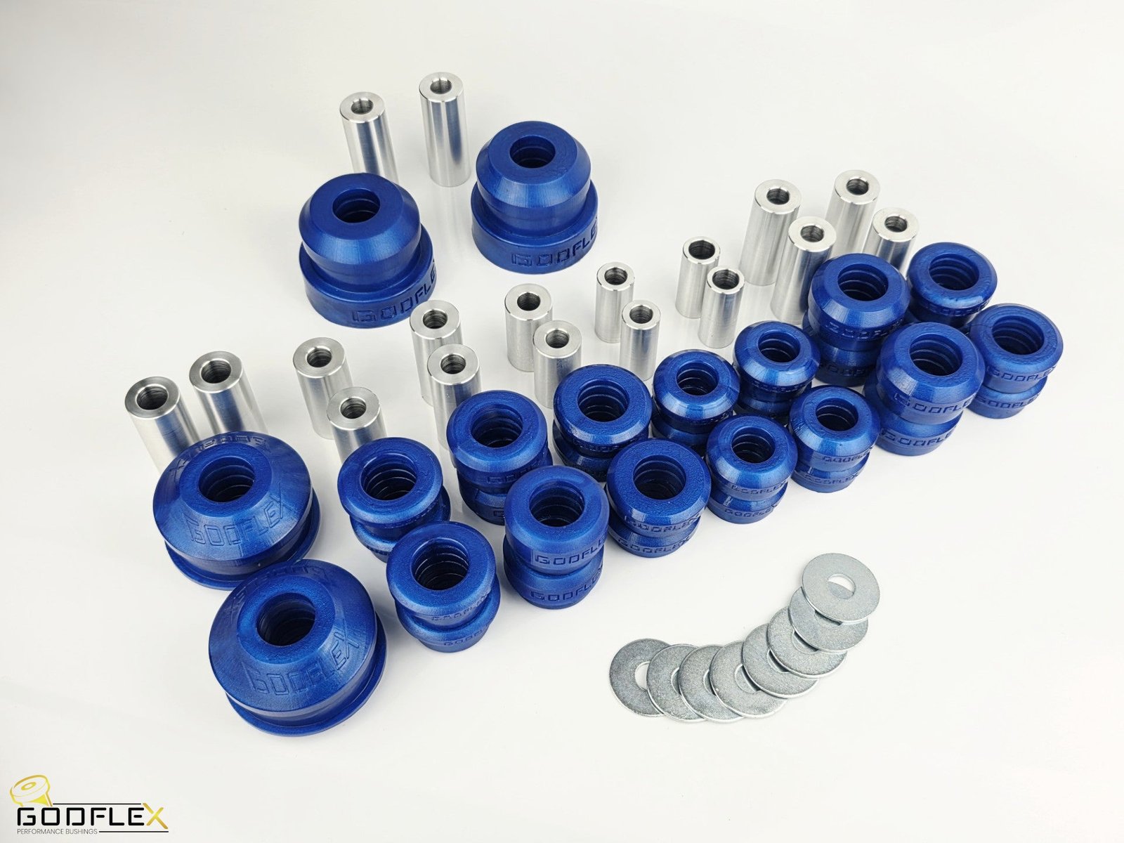 Godflex Full Front & Rear Suspension Arm Bushes for AUDI S1 & A1 QUATTRO 13-18 - Image 2