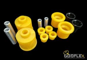 Godflex Front Suspension Arm and Rear Beam Bushes for VW POLO MK4 INC GTI 9N/9N3 02-09