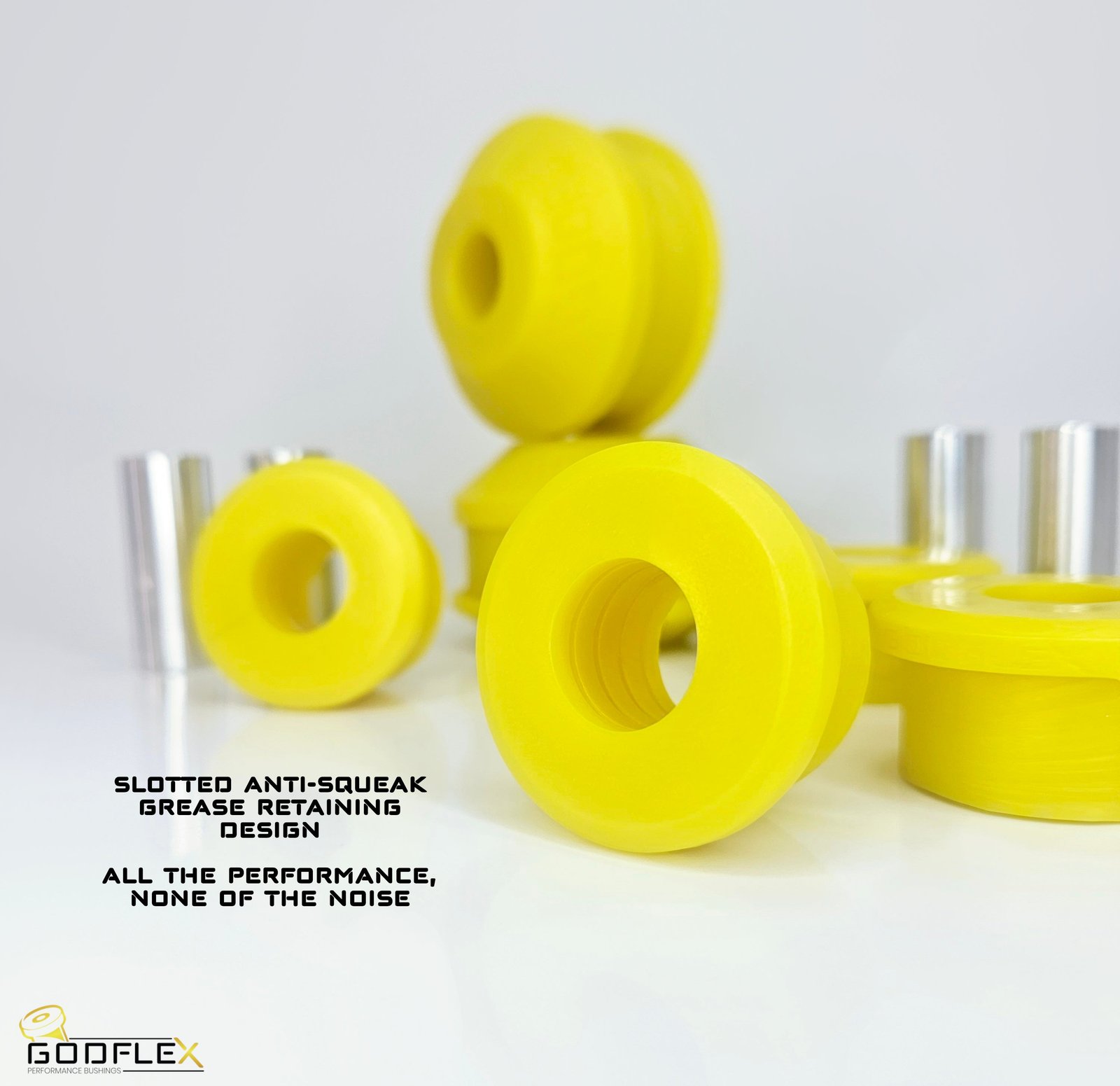 Godflex Front Suspension Arm Bushes for VW CADDY MK3.5 TYP 2K 06/2010-2020 - Image 3