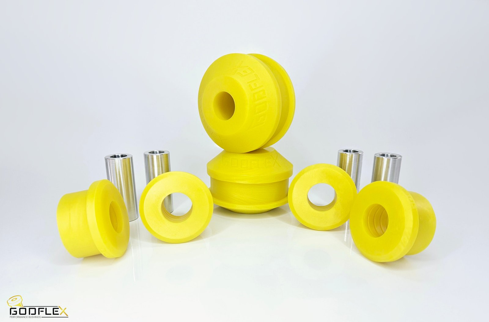 Godflex Front Suspension Arm Bushes for VW CADDY MK3.5 TYP 2K 06/2010-2020 - Image 2