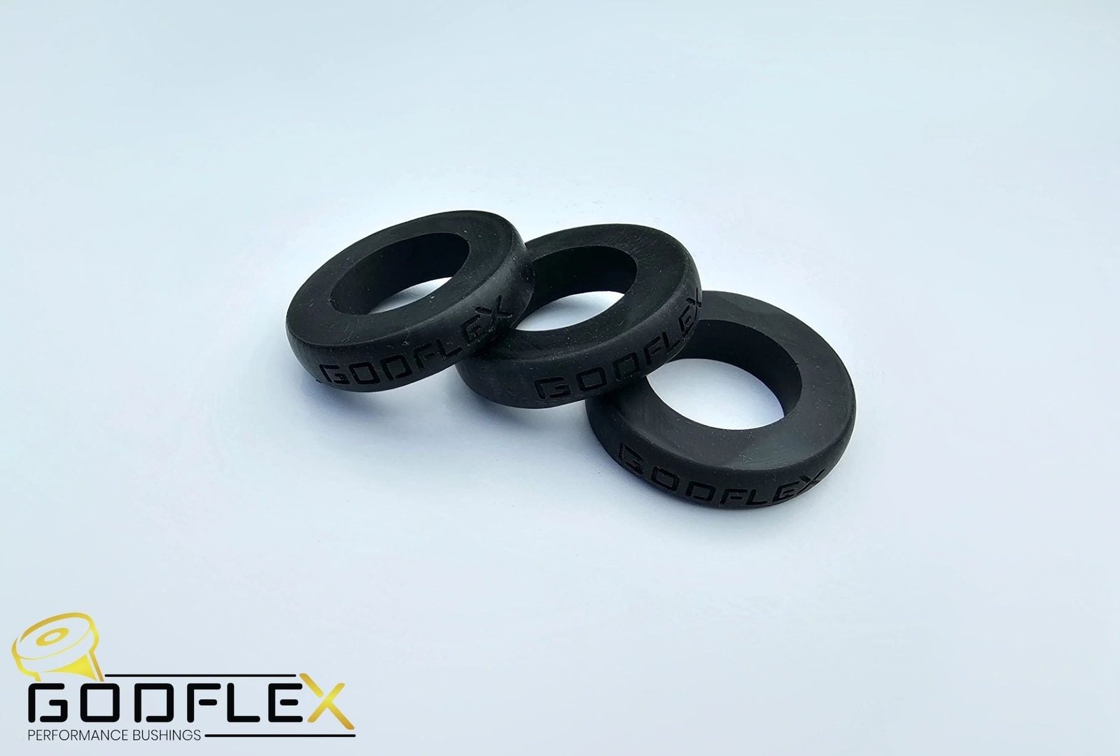Godflex Exhaust Ring Polyurethane Rubber Hanger for Classic Audi 50,80,90,100,200, A6, Cabriolet, Golf, Passat, Mercedes
