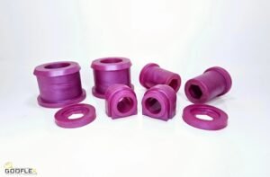 Godflex Front Lower Wishbone Suspension Arm & Front Anti Roll Bar Bushes for MINI COOPER S R53 01-06