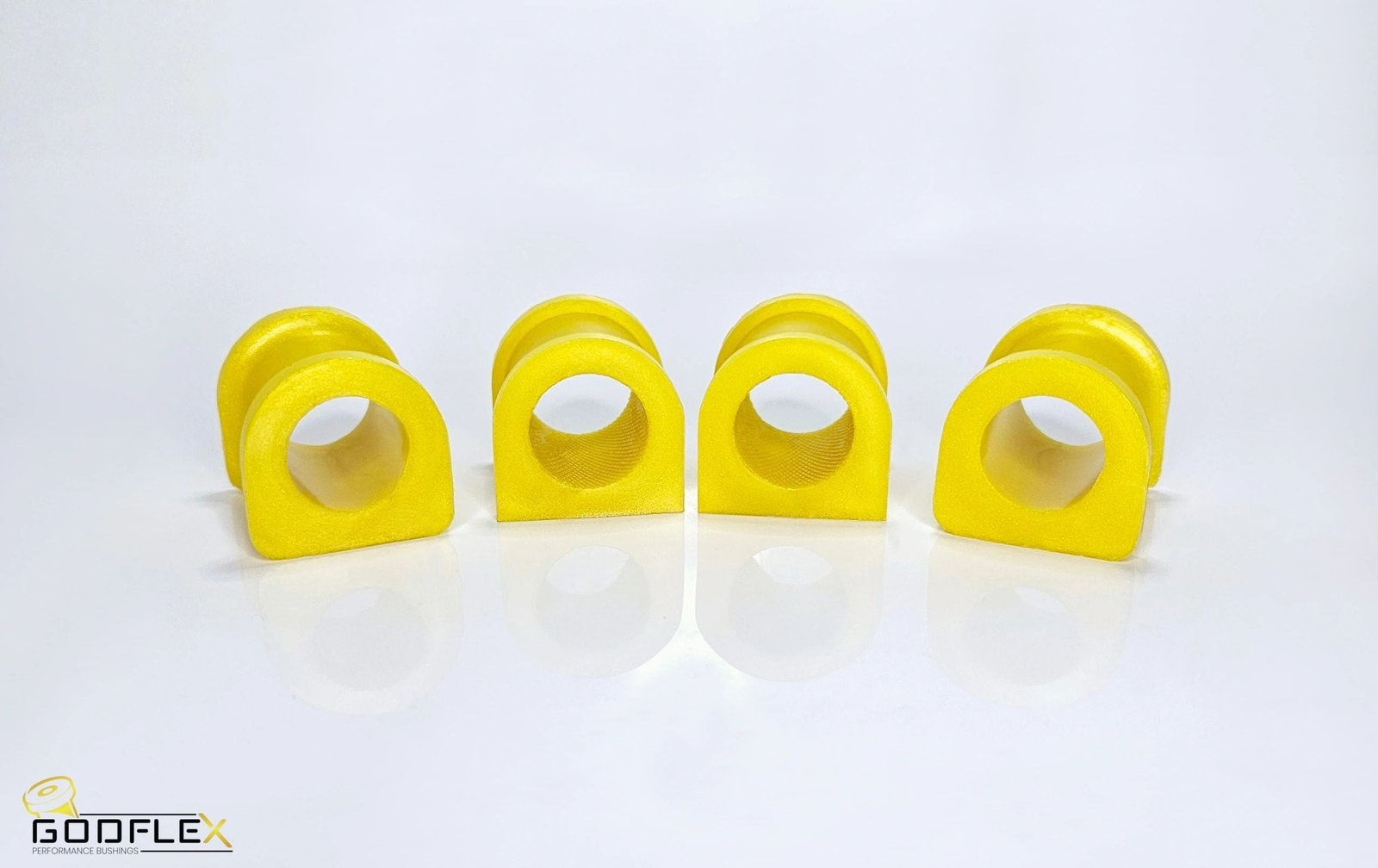 Godflex 23mm Front & 21mm Rear Anti Roll Bar Bushes for MITSUBISHI LANCER EVO 4,5,6 IV V VI 96-01 - Image 3