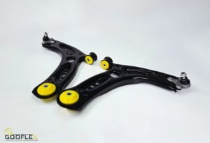 Godflex Uprated Pre-Bushed Front Suspension Arms for SEAT LEON CUPRA 280/290/300 14-19