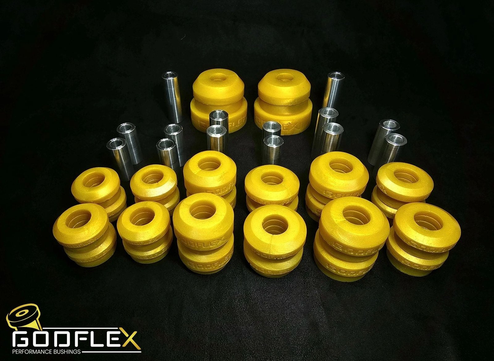Godflex Full Rear Suspension Arm Bushes for VW GOLF MK7/7.5 R 12-19 - Image 3