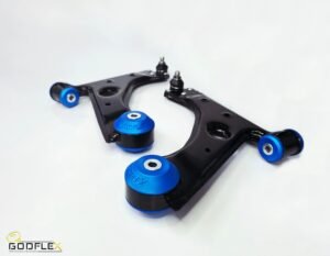 Godflex Uprated Pre-Bushed Front Suspension Arms for FIAT PUNTO MK3 INC. ABARTH MODELS 12-18