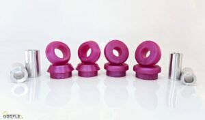 Godflex Inc Cupra Rear Upper Link Suspension Arm Bushes for SEAT LEON MK2 05-12