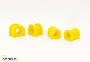 Godflex 24mm Front & 21mm Rear Anti Roll Bar Bushes for MITSUBISHI EVO 7 8 9 VII VIII IX 01-07