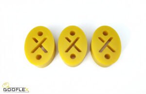 Godflex Uprated Rigid Exhaust Hanger Rear Bushes for FORD FOCUS MK2 ST & RS 05-10